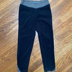 Girls Columbia Black Fleece pants size xs